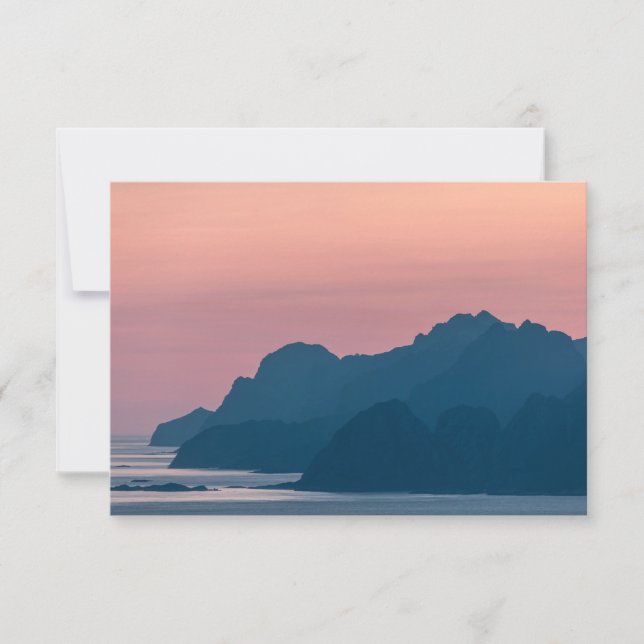 Lofoten Islands Norway Card (Front)