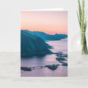 Lofoten Islands Norway Card