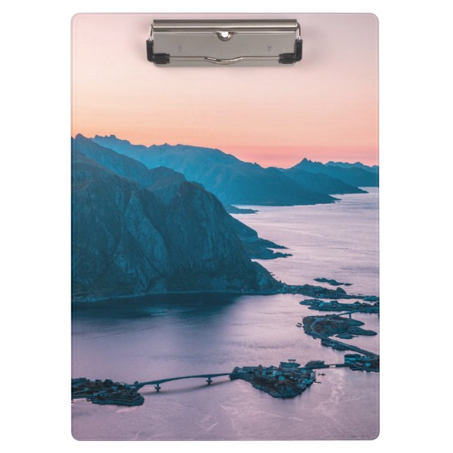 Lofoten Islands Norway Clipboard (Front)