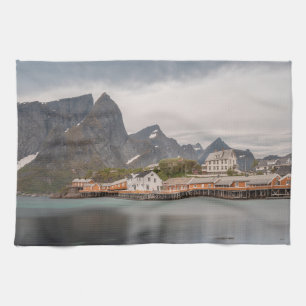 Lofoten Islands Norway Kitchen Towel