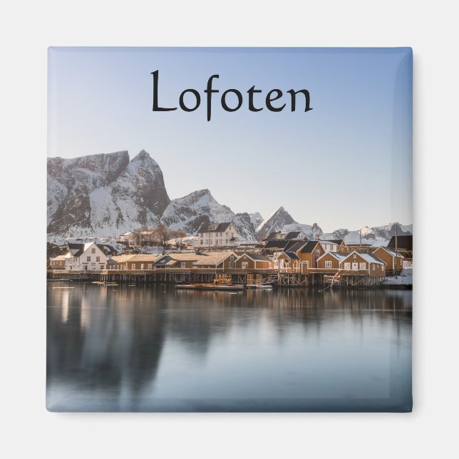 Lofoten Islands Norway Magnet (Front)
