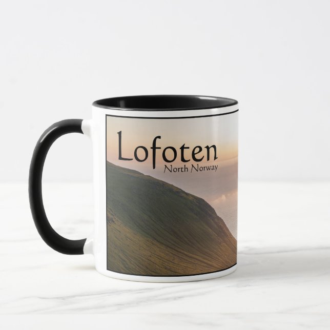 Lofoten Islands Norway Mug (Left)