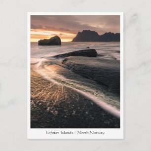 Lofoten Islands Norway Postcard