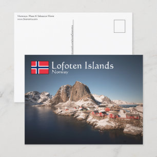 Lofoten Islands Norway Postcard