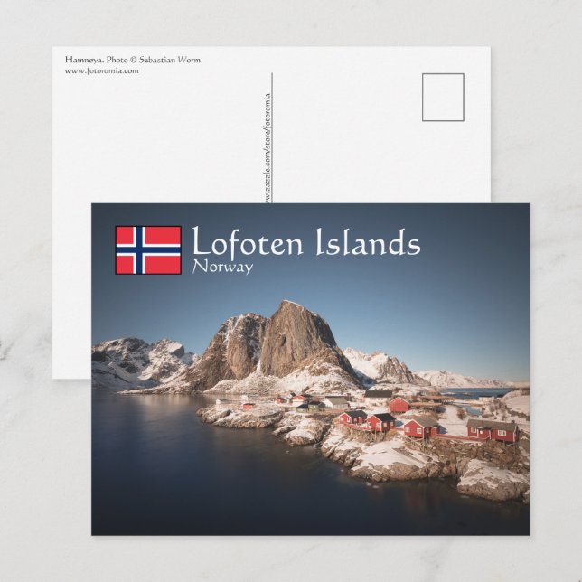Lofoten Islands Norway Postcard (Front/Back)