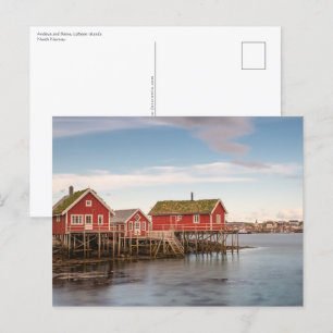 Lofoten Islands Norway Postcard