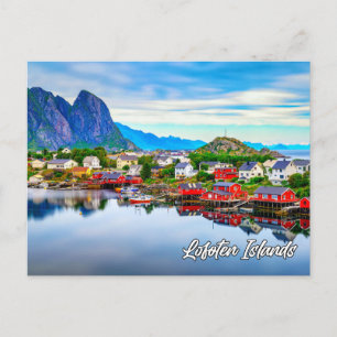 Lofoten Islands, Norway Postcard
