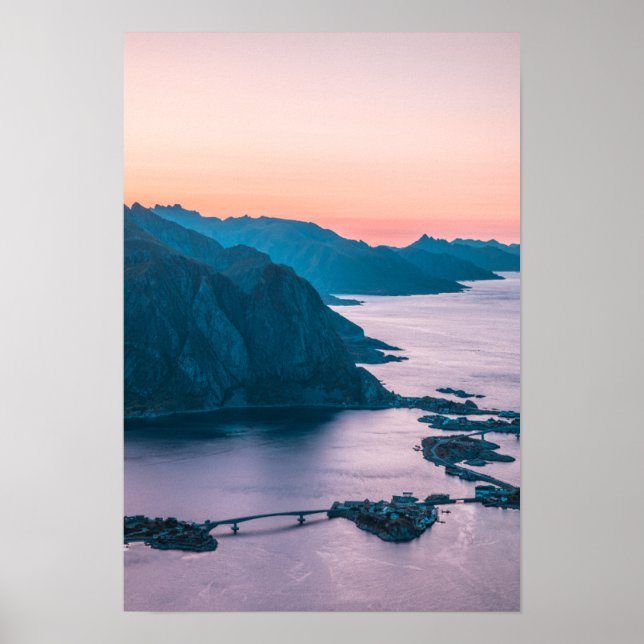 Lofoten Islands Norway Poster (Front)