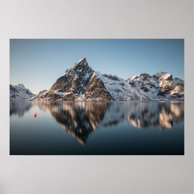 Lofoten Mountain Poster (Front)