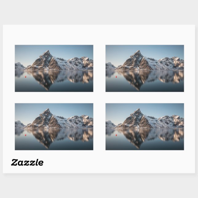 Lofoten Mountain Sticker (Sheet)