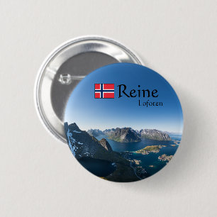 Lofoten Norway 2 Inch Round Button