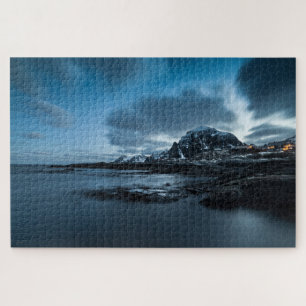 Lofoten Norway Landscape Photo Jigsaw Puzzle
