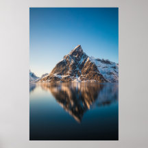 Lofoten Norway Mountain Landscape Photo