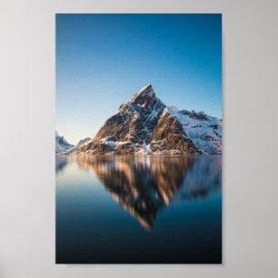 Lofoten Norway Mountain Poster