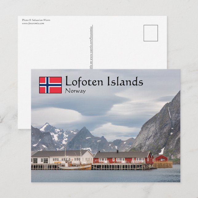 Lofoten Norway Postcard (Front/Back)