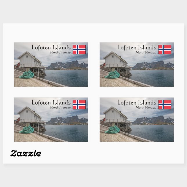 Lofoten Norway Sticker (Sheet)