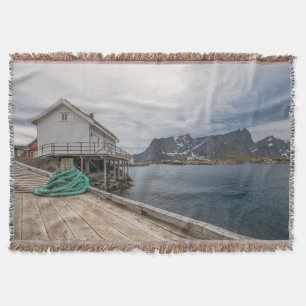 Lofoten Norway Throw Blanket