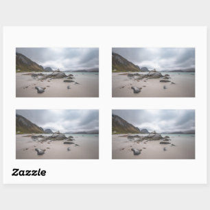 Lofoten Ramberg Beach Sticker