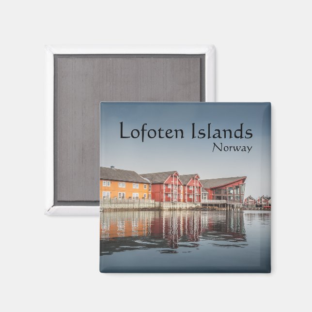 Lofoten Souvenir Magnet (Front/Back)
