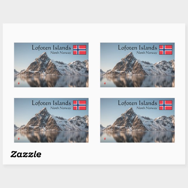 Lofoten Souvenir Sticker (Sheet)