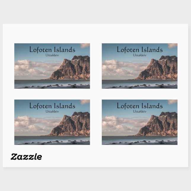 Lofoten Uttakleiv Sticker (Sheet)