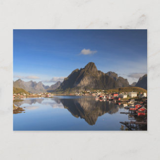 Lofoten - Village de Reine carte postale pas de te