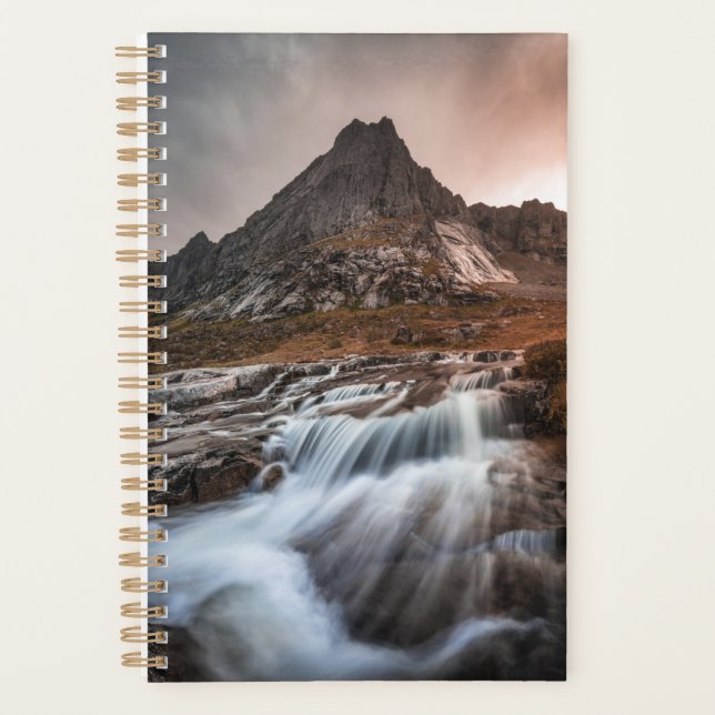 Lofoten Waterfall Landscape Photo Planner (Front)