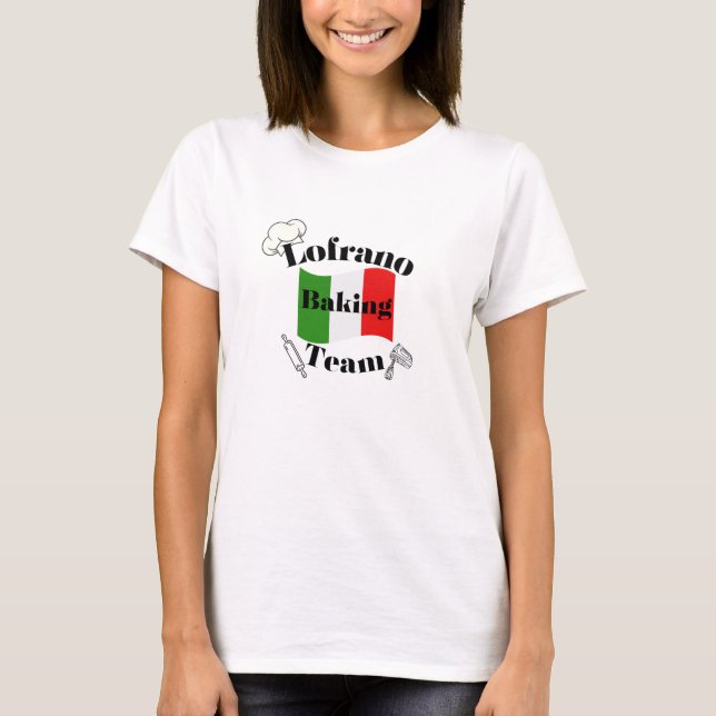 Lofrano Baking Team Ladies t-shirt (Front)