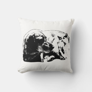 Loft Calm—Dog & Cat Throw Pillow