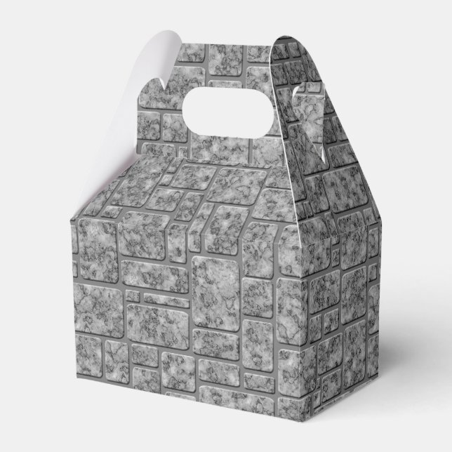 Loft, marble loft favor box (Front Side)
