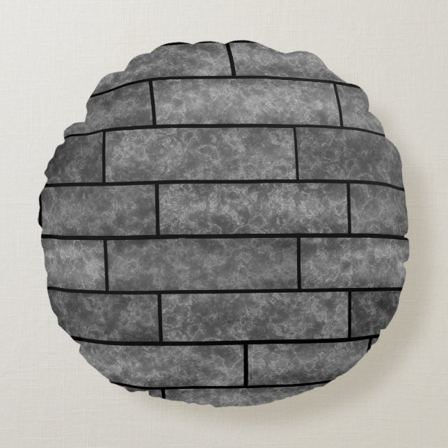 Loft, marble loft round pillow (Front)