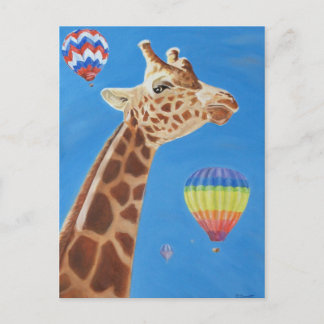 Lofty La Carte Postale Giraffe