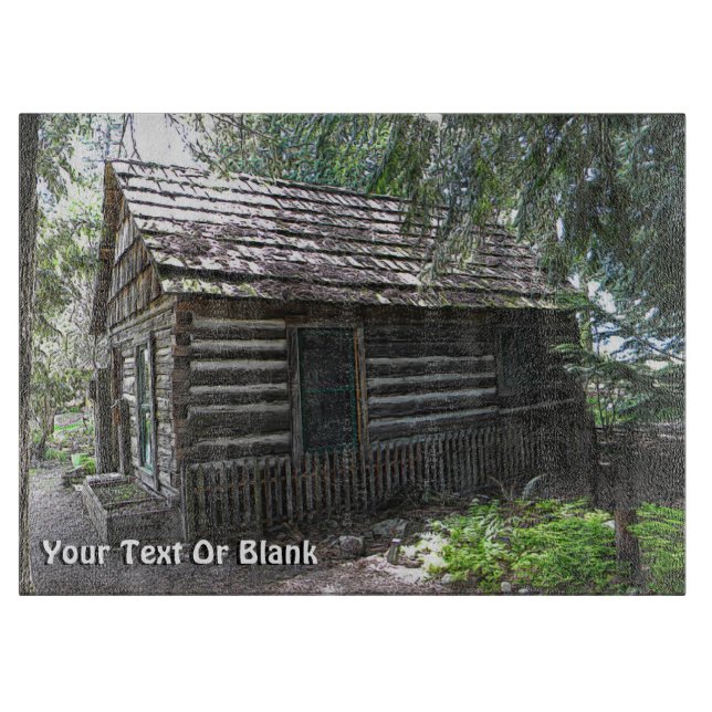 Log Cabin Cutting Board (Front)
