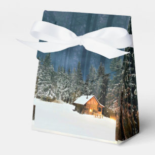 Log Cabin Favor Box