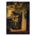 Log Cabin in Autumn
