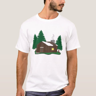 Log Cabin in the Woods T-Shirt