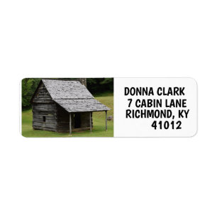 LOG CABIN NATIRE RETURN Address Labels