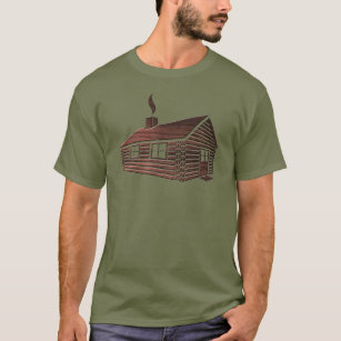 Log Cabin   Panels T-Shirt