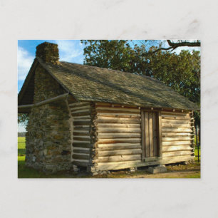Log Cabin Postcard