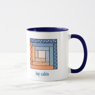 Log Cabin Ringer Mug