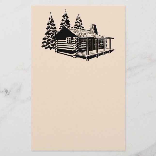 LOG CABIN STATIONERY (Front)