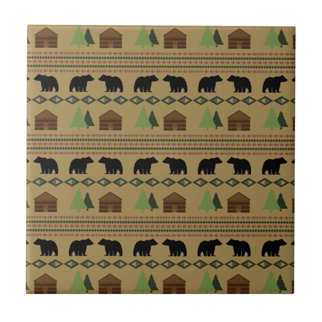Log Cabin Tile (Front)