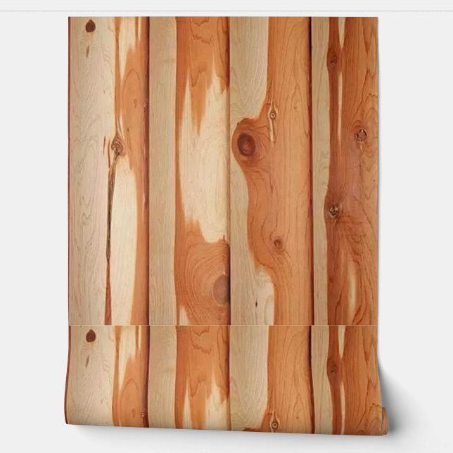 LOG CEDAR  WALLPAPER (Unrolling)