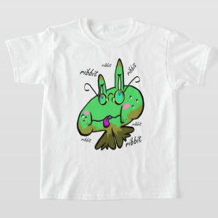Log Frog Ribbit 3 k T-Shirt