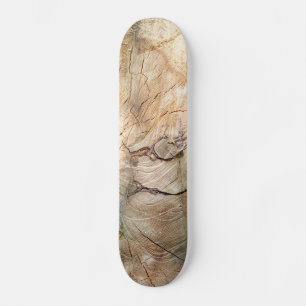Log pattern skateboard