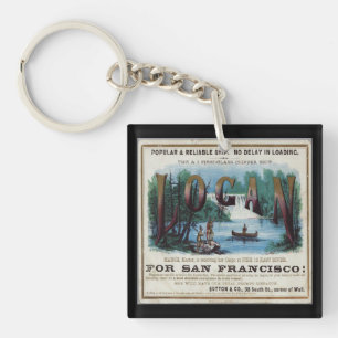 Logan Clipper Sailing Keychain