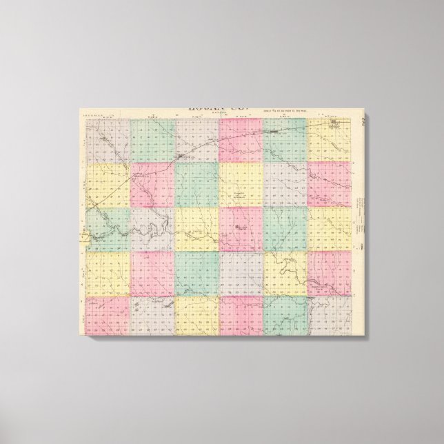 Logan County, Kansas Canvas Print (Front)