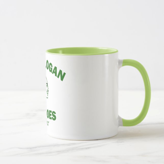 Logan en chef tasse de sonnerie de 15 onces (Droite)