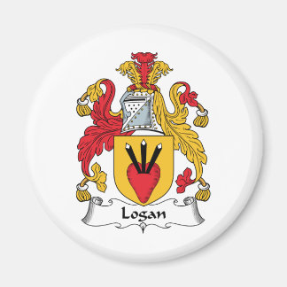 Logan Family Crest Magnet