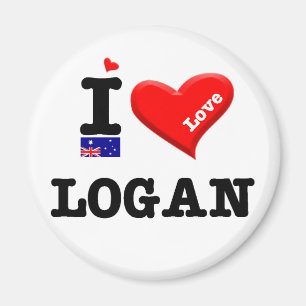 LOGAN - I Love Magnet